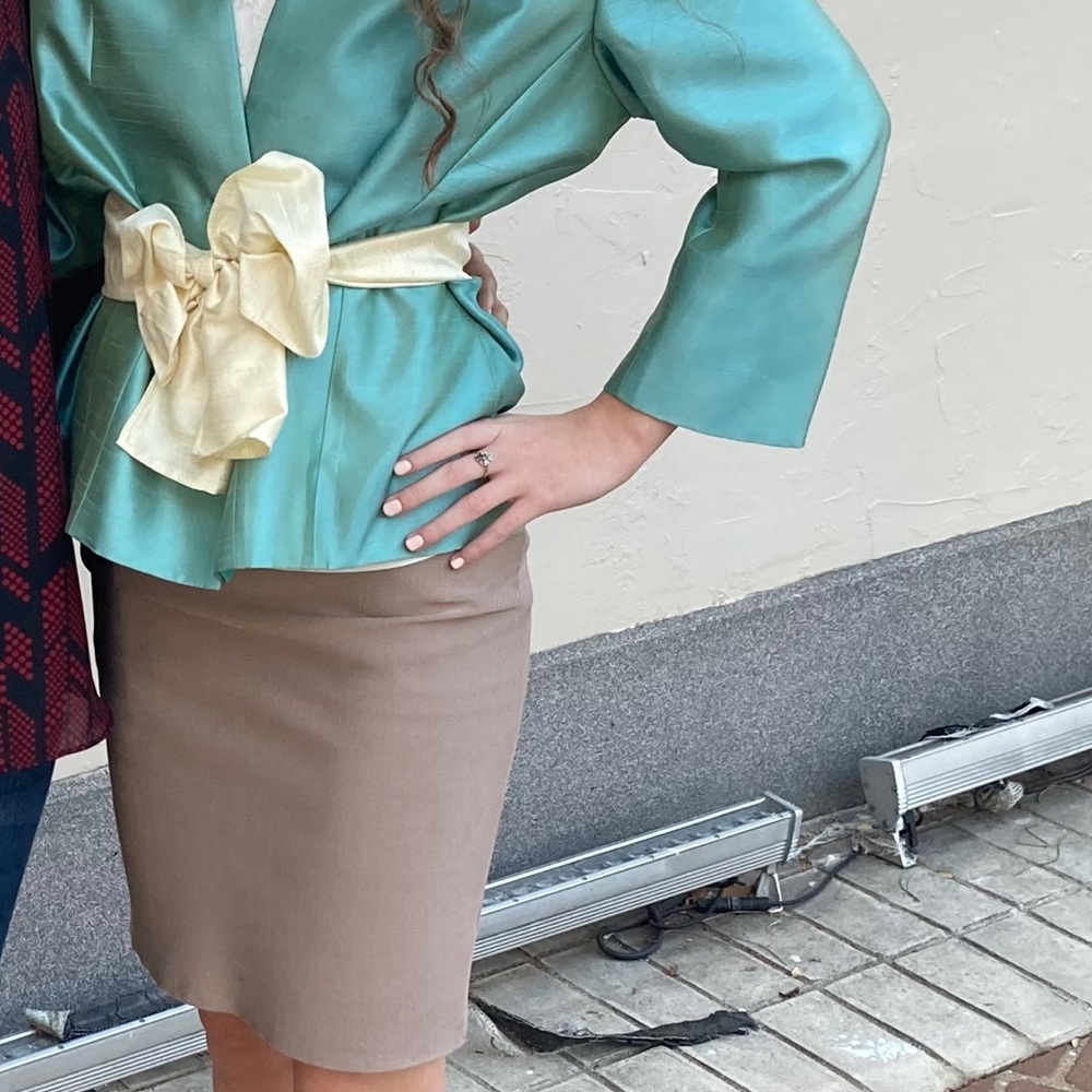 pencil skirt used for senior homecoming court